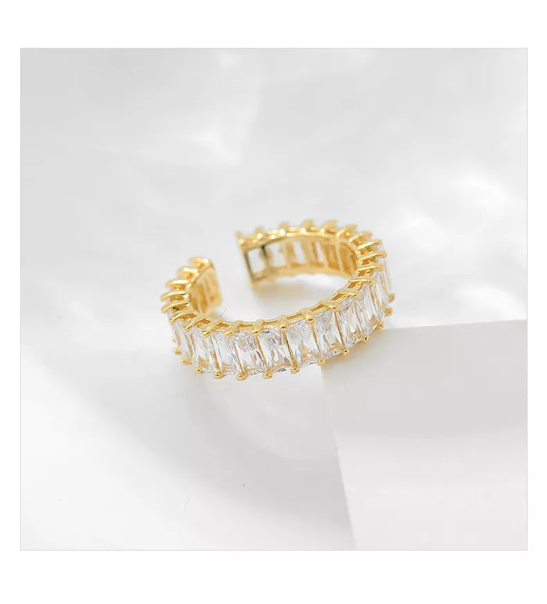 Baguette Adjustable ring