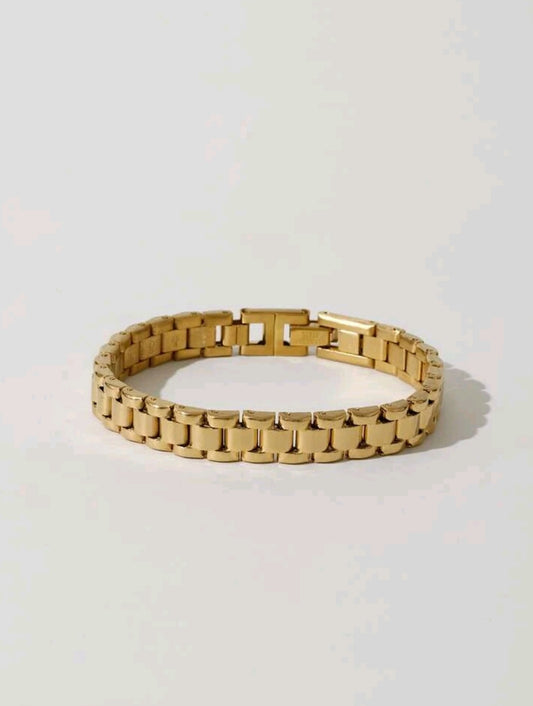 Gold Link Bracelet